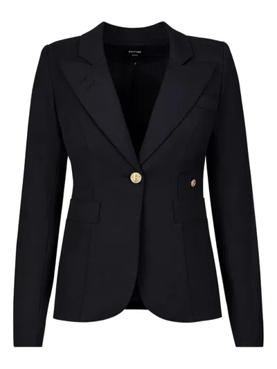 Smythe Single-breasted Blazer In Black