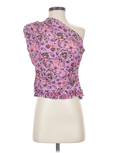 Pre-owned Smythe Sleeveless Blouse In Purple
