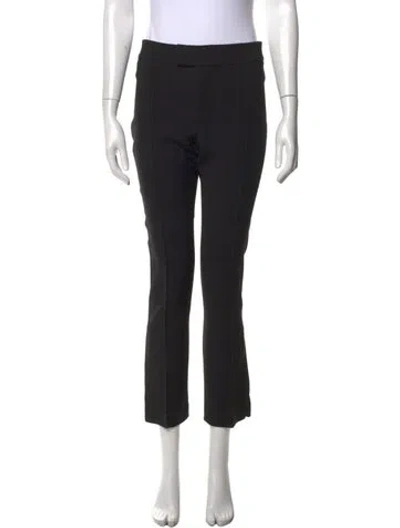 Pre-owned Smythe Straight Leg Pants In Black