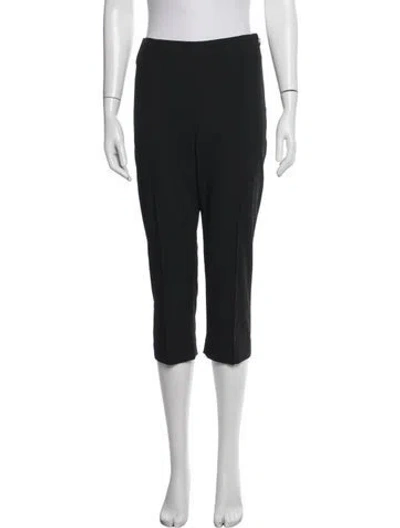 Pre-owned Smythe Straight Leg Pants In Black