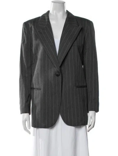 Pre-owned Smythe Striped In Gray