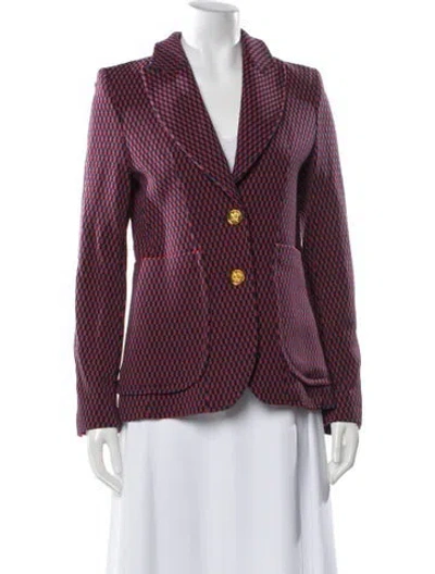Pre-owned Smythe Striped Jacket In Multi