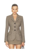 Smythe Three Button Blazer In Multi