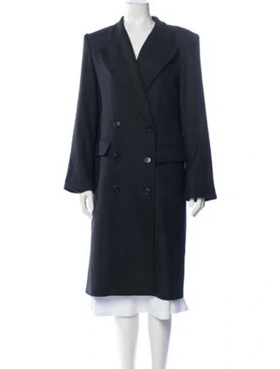 Pre-owned Smythe Trench Coat W/ Tags In Gray