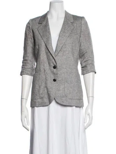 Pre-owned Smythe Tweed Pattern Blazer