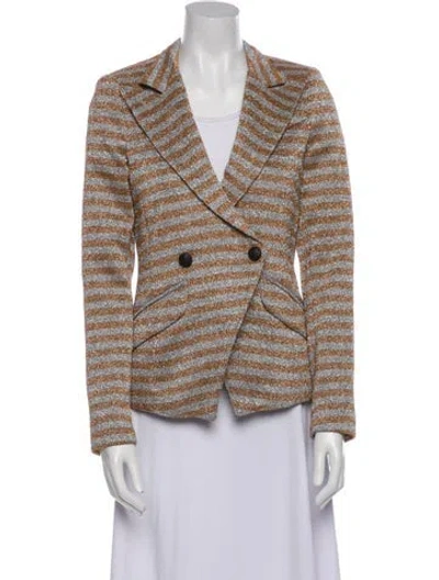 Pre-owned Smythe Tweed Pattern Blazer In Multi