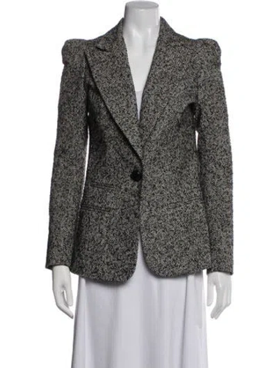 Pre-owned Smythe Tweed Pattern Blazer In Multicolor