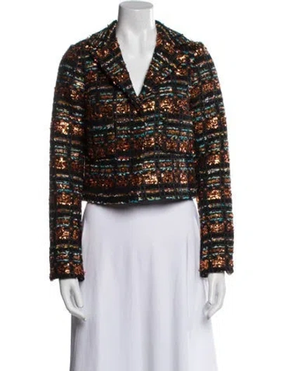 Pre-owned Smythe Tweed Pattern Evening Jacket In Multi