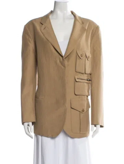 Pre-owned Smythe Utility Jacket In Neutrals