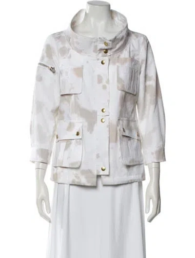 Pre-owned Smythe Utility Jacket In White