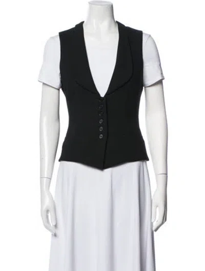 Pre-owned Smythe Vest In Black