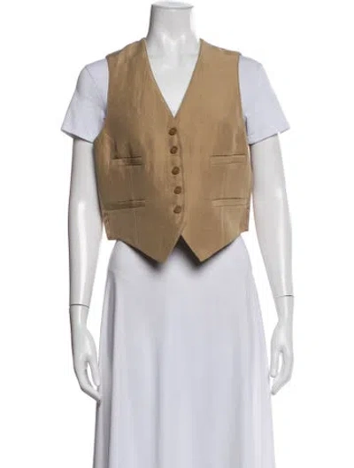 Pre-owned Smythe Vest In Neutral