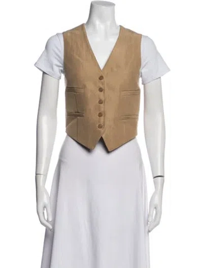 Pre-owned Smythe Vest In Neutrals