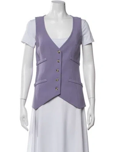 Pre-owned Smythe Vest In Purple