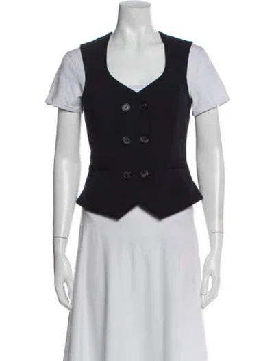 Pre-owned Smythe Vest W/ Tags In Blue