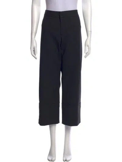 Pre-owned Smythe Wide Leg Pants In Black