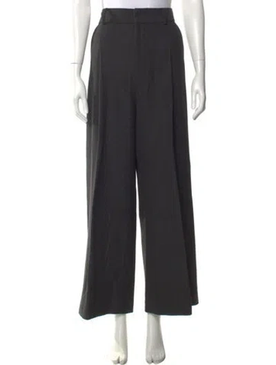 Pre-owned Smythe Wide Leg Pants In Black