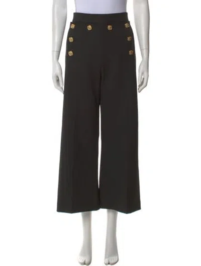 Pre-owned Smythe Wide Leg Pants In Black