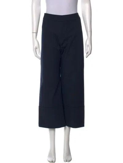 Pre-owned Smythe Wide Leg Pants In Blue