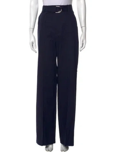 Pre-owned Smythe Wide Leg Pants In Blue