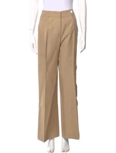 Pre-owned Smythe Wide Leg Pants In Brown