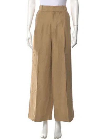 Pre-owned Smythe Wide Leg Pants In Neutral