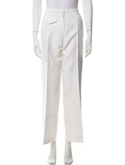 Pre-owned Smythe Wide Leg Pants In Neutral