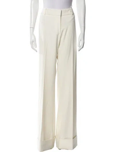 Pre-owned Smythe Wide Leg Pants In Neutral