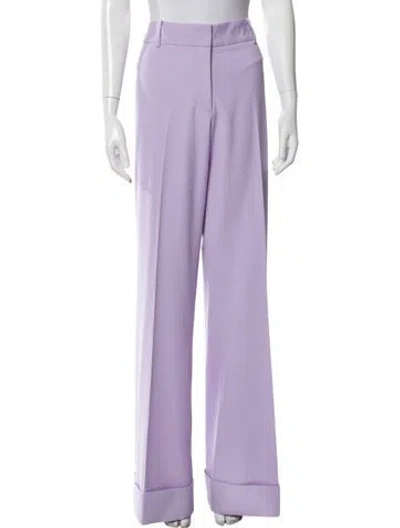 Pre-owned Smythe Wide Leg Pants In Purple