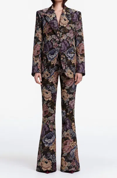 Smythe Women's 70's Blazer In Forest Tapestry In Multi