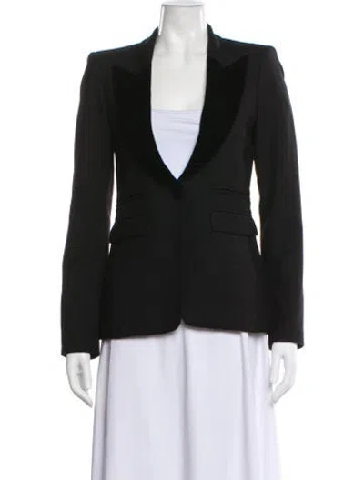 Pre-owned Smythe Wool Blazer In Black