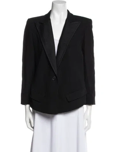 Pre-owned Smythe Wool Blazer In Black