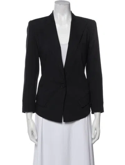 Pre-owned Smythe Wool Blazer In Black