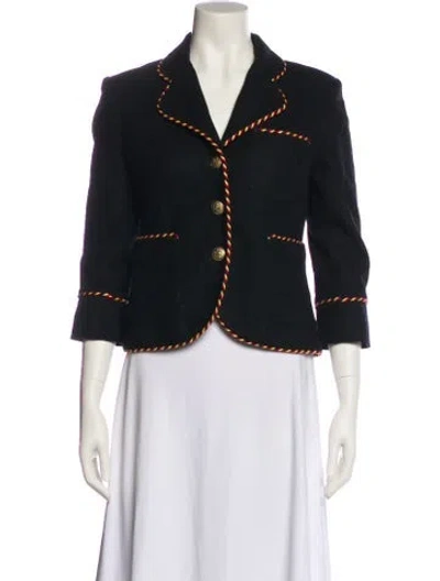 Pre-owned Smythe Wool Blazer In Black