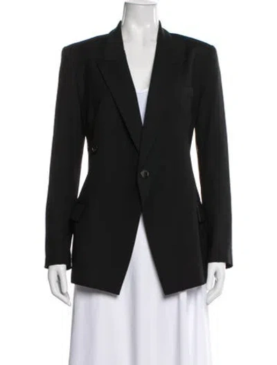 Pre-owned Smythe Wool Blazer In Black