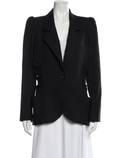 Pre-owned Smythe Wool Blazer In Black