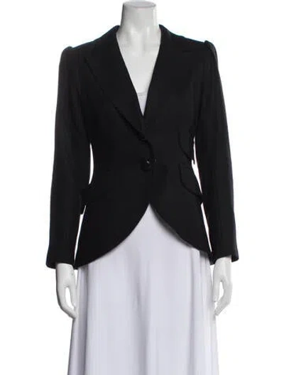 Pre-owned Smythe Wool Blazer In Black