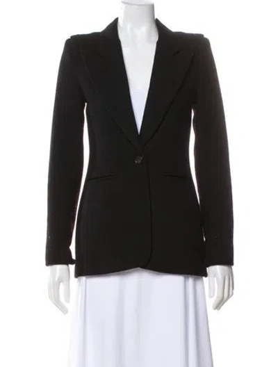 Pre-owned Smythe Wool Blazer In Black