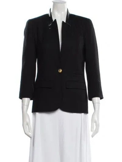 Pre-owned Smythe Wool Blazer In Black