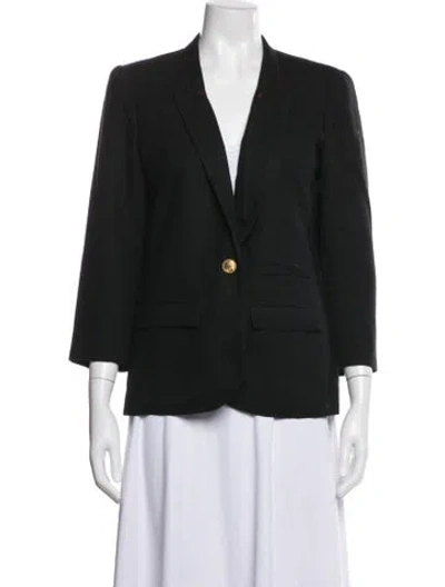 Pre-owned Smythe Wool Blazer In Black