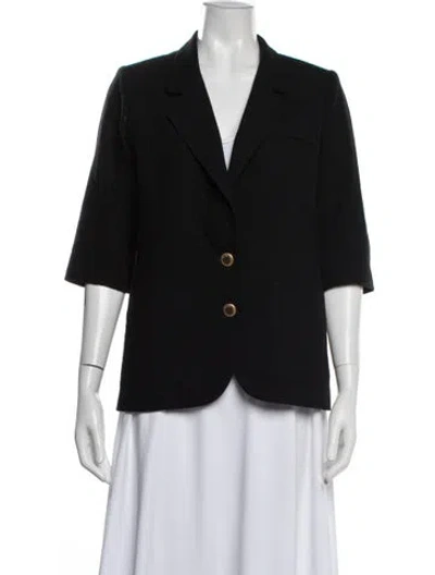 Pre-owned Smythe Wool Blazer In Black