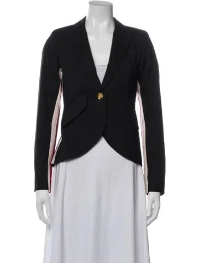 Pre-owned Smythe Wool Blazer In Black
