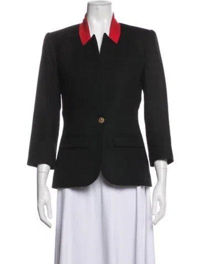 Pre-owned Smythe Wool Blazer In Black