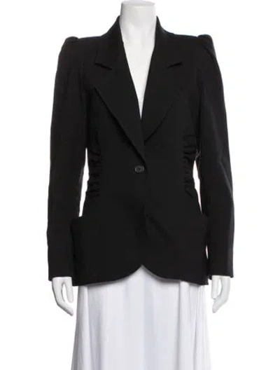 Pre-owned Smythe Wool Blazer In Black