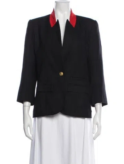 Pre-owned Smythe Wool Blazer In Black