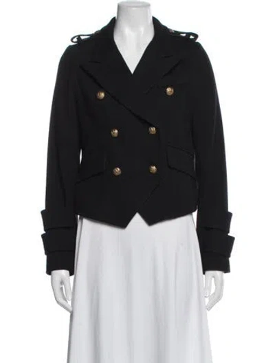 Pre-owned Smythe Wool Blazer In Black