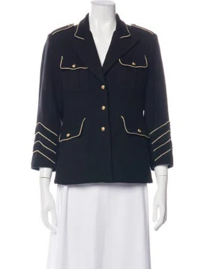 Pre-owned Smythe Wool Blazer In Black