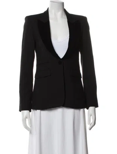 Pre-owned Smythe Wool Blazer In Black