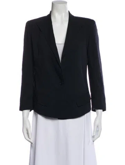 Pre-owned Smythe Wool Blazer In Blue