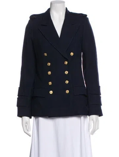 Pre-owned Smythe Wool Blazer In Blue